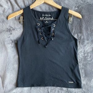 A&F Cropped Racerback Tank